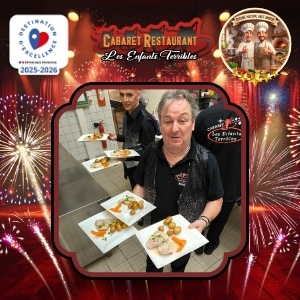 Foie gras maison dîner cabaret